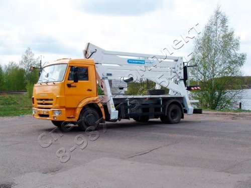 Автовышка 22м на шасси КАМАЗ 4308
